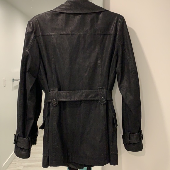 Belted Black Jacket - Picture 6 of 10